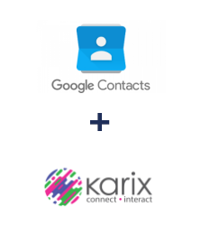 Einbindung von Google Contacts und Karix Einbindung von Google Contacts und Karix