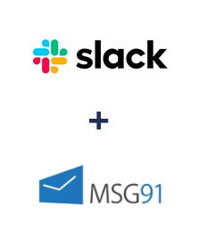 Einbindung von Slack und MSG91 Einbindung von Slack und MSG91
