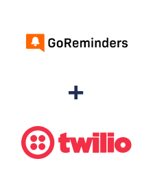 Integration of GoReminders and Twilio Integration of GoReminders and Twilio