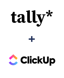 Integration of Tally and ClickUp Integration of Tally and ClickUp