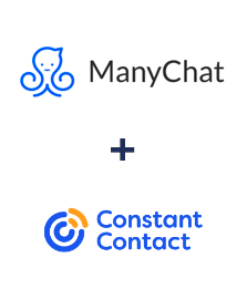 Integração de ManyChat e Constant Contact Integração de ManyChat e Constant Contact